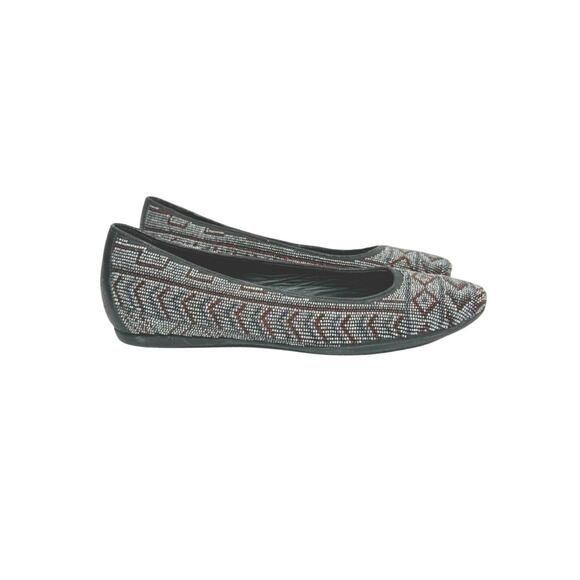 Donald J Pliner Shoes - Donald J. Pliner Women’s Beaded Multicolor Ballet Flats Shoes Black Size 7 M